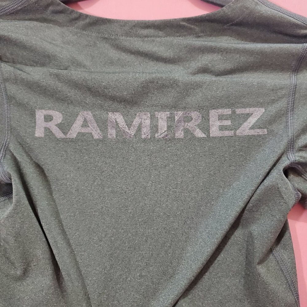 🎾 Nike Pro Tennis Mount Tahoma Ramirez Work Out Short Sleeve Shirt 🎾 - Picture 5 of 6